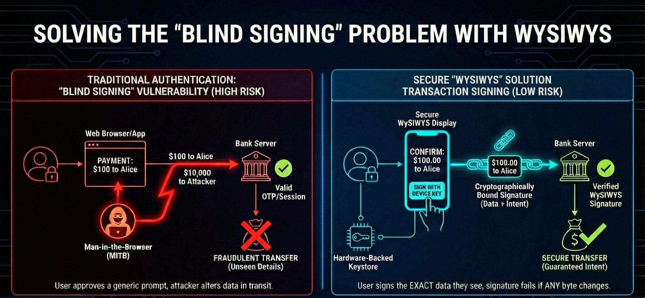 What You See Is What You Sign (WYSIWYS) Flow